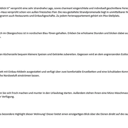 Apartment Duenenblick Iii - Duenenstr 7, App 8 Wenningstedt-Braderup